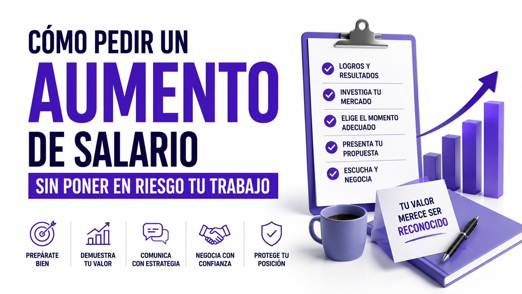 Cómo pedir un aumento de salario sin poner en riesgo tu trabajo